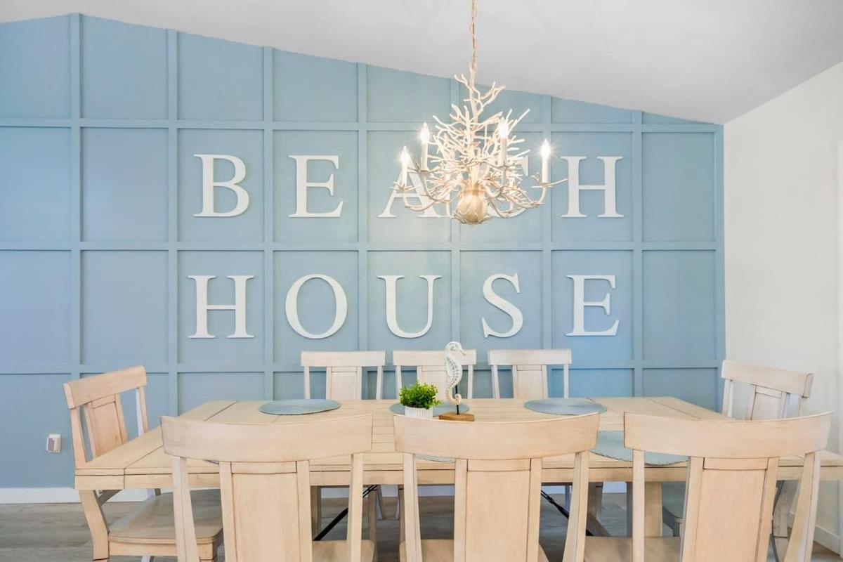 The St Augusdream Renovated Beach House Sleeps 8 Walk To Beach St. Augustine Exterior foto