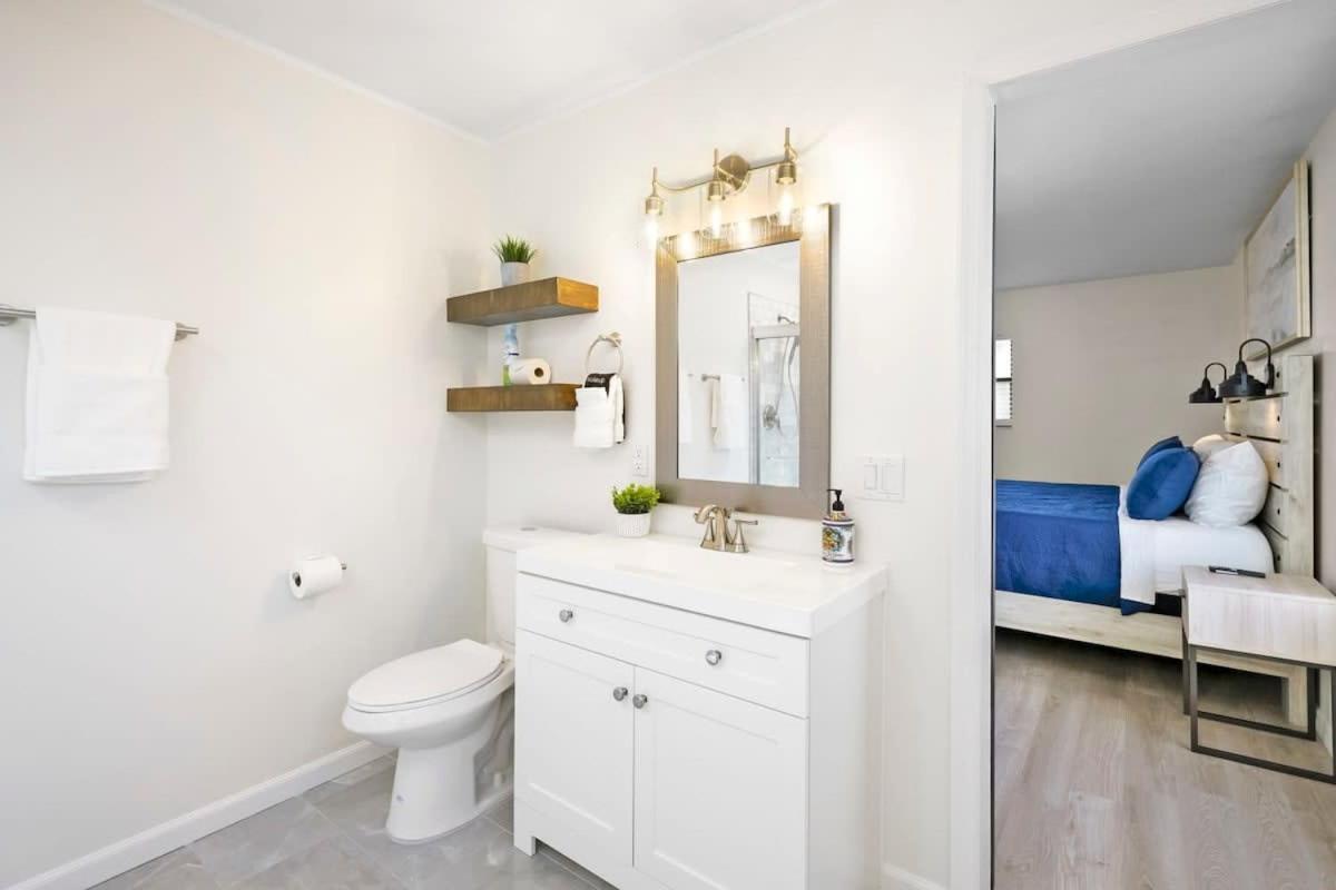 The St Augusdream Renovated Beach House Sleeps 8 Walk To Beach St. Augustine Exterior foto