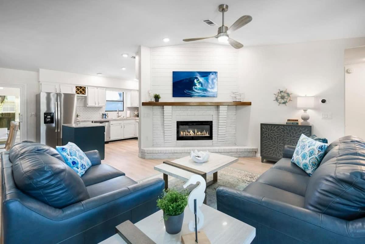 The St Augusdream Renovated Beach House Sleeps 8 Walk To Beach St. Augustine Exterior foto