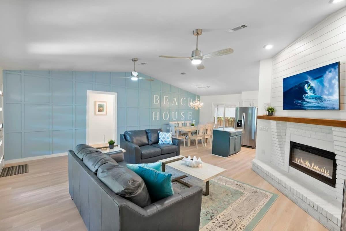 The St Augusdream Renovated Beach House Sleeps 8 Walk To Beach St. Augustine Exterior foto