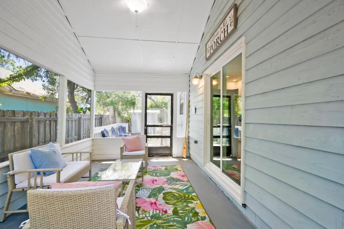 The St Augusdream Renovated Beach House Sleeps 8 Walk To Beach St. Augustine Exterior foto