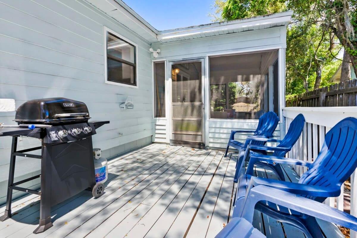 The St Augusdream Renovated Beach House Sleeps 8 Walk To Beach St. Augustine Exterior foto